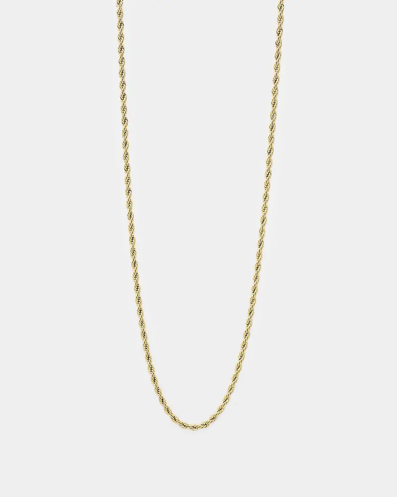 Saint Morta 2Mm Rope Chain Gold 1