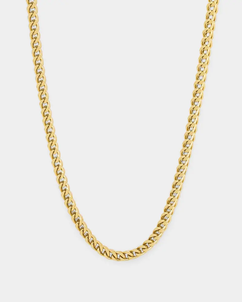 Saint Morta 4Mm Franco Chain Gold 1
