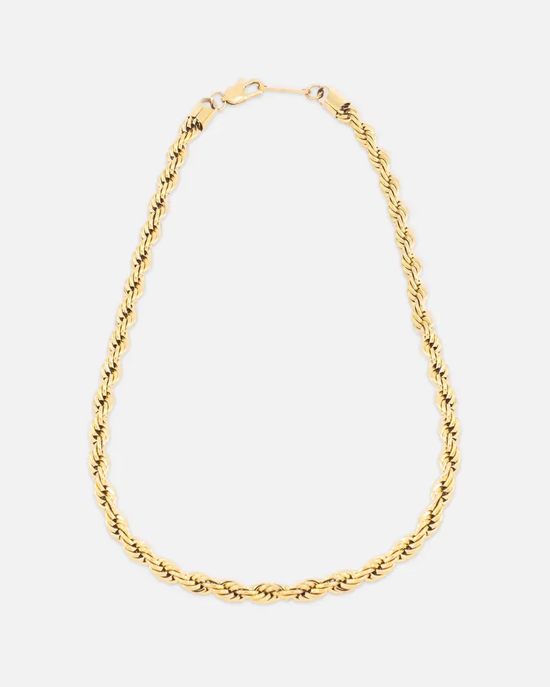 Saint Morta 8Mm Rope Chain Gold 1
