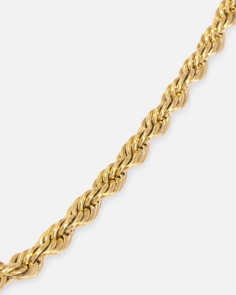 Saint Morta 8Mm Rope Chain Gold 3