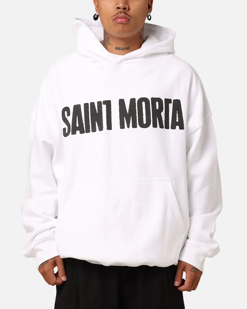 Saint Morta Ages Premium Hoodie White 1