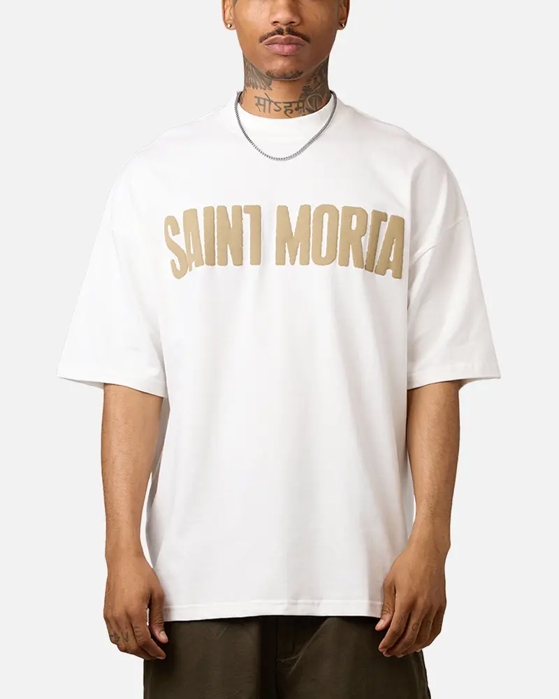 Saint Morta Ages Premium T-Shirt Off White 1