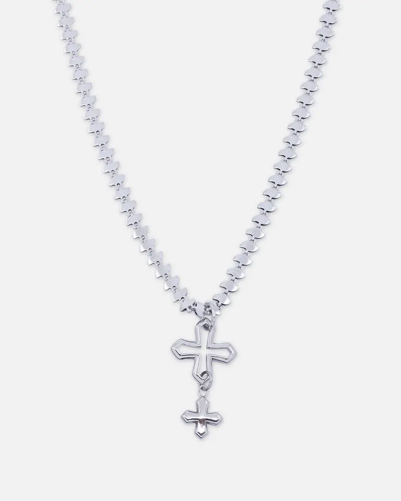 Saint Morta Amalgam Blade Necklace Stainless Steel 1