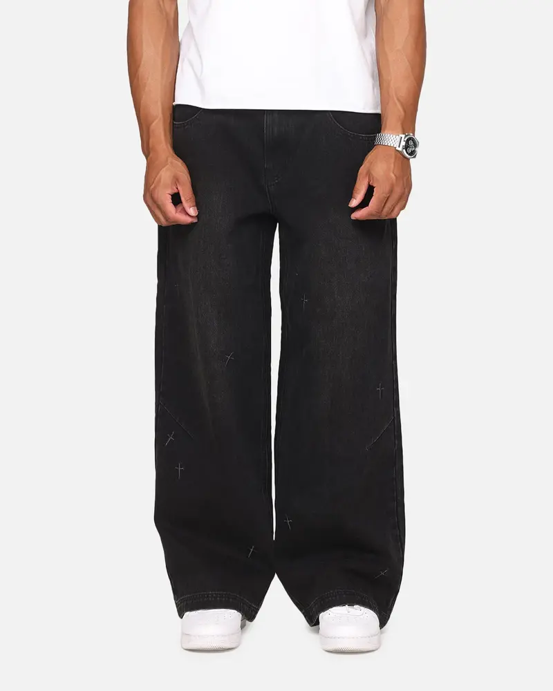 Saint Morta Amplus Graveyard Jeans Black Shadow 1