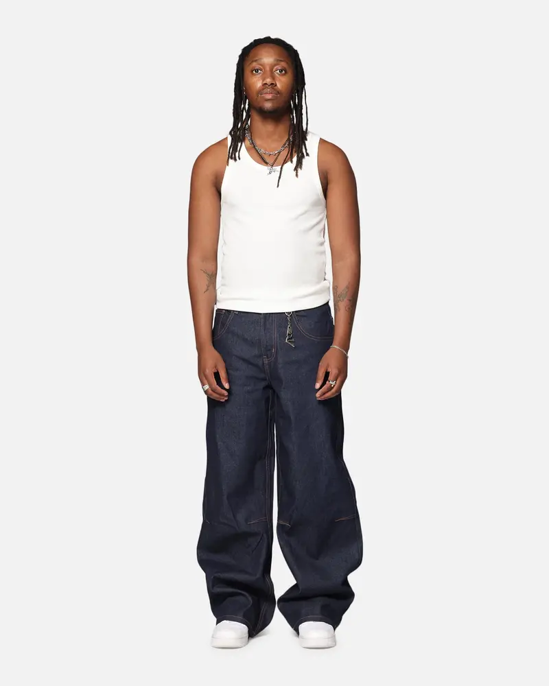 Saint Morta Amplus Jeans Indigo/Tan 1