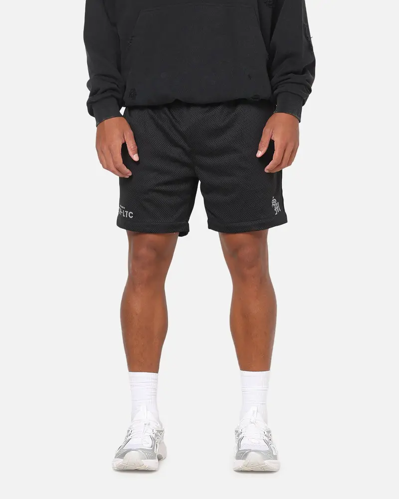Saint Morta Athltc Mesh Shorts Black 1