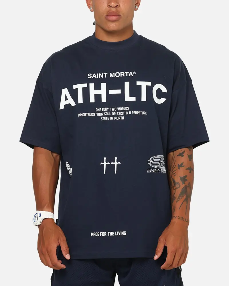 Saint Morta Athltc T-Shirt Dark Royal 1