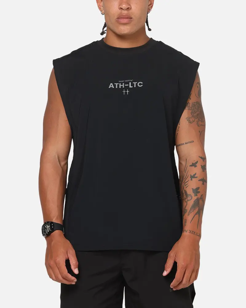 Saint Morta Athltc Training Singlet Black 1