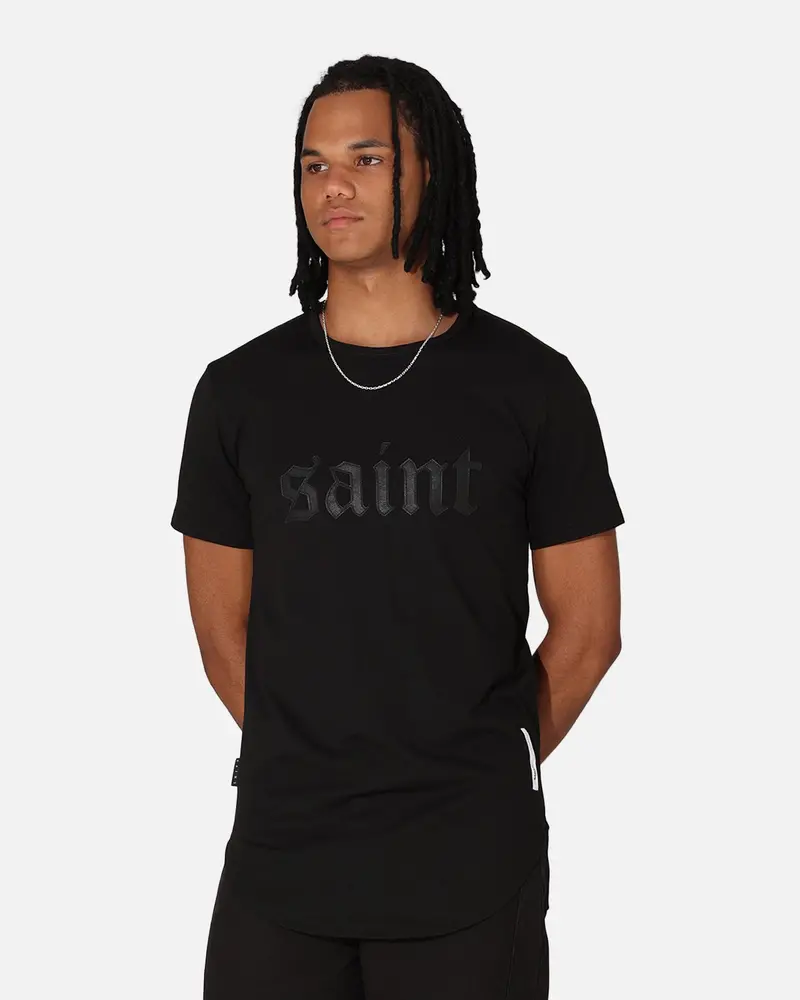 Saint Morta Cambronne El Duplo Ss Tee Black/Black 1