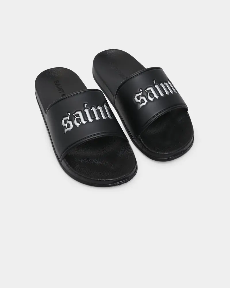 Saint Morta Cambronne Slide Black/Silver 1