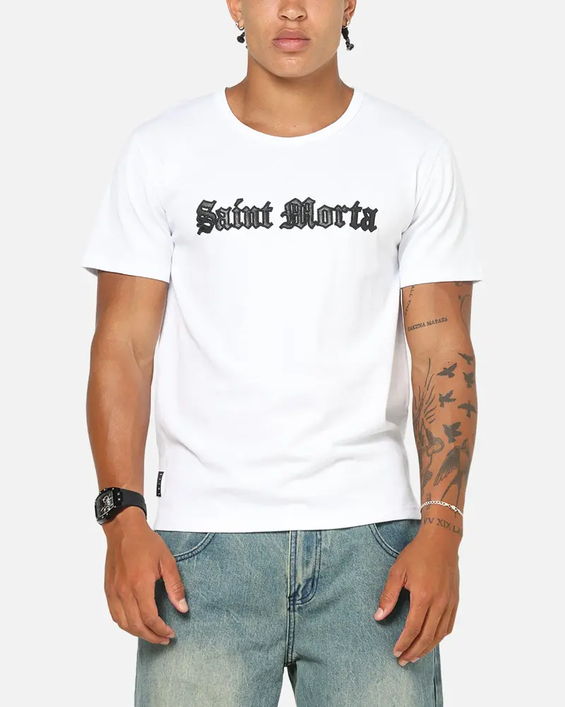 Saint Morta Cathedra El Corto T-Shirt White 1