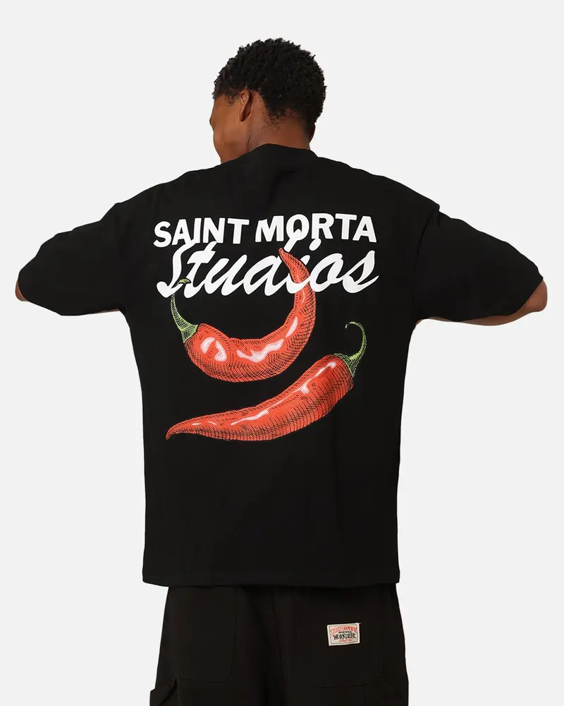 Saint Morta Chilli Fusion T-Shirt Black 1
