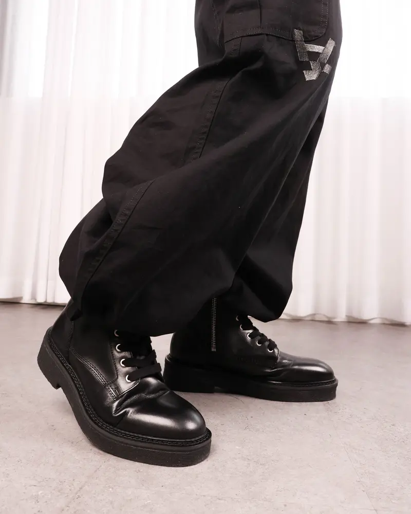 Saint Morta Chunky Boot Black 1