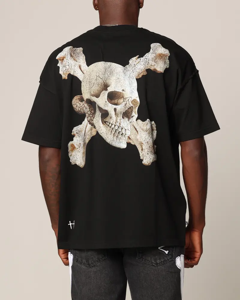 Saint Morta Corpus Boxy T-Shirt Black 1