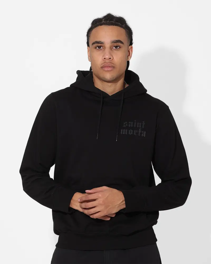 Saint Morta Corrupted Hoodie Black 1