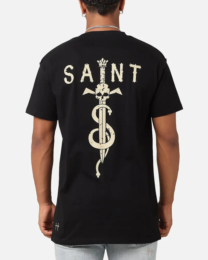 Saint Morta Daggers Lafayette T-Shirt Black/Tan 1