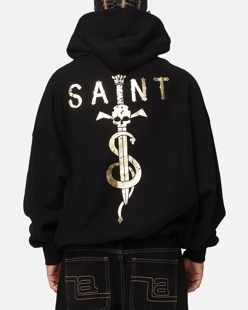 Saint Morta Daggers Premium Hoodie Black/Gold 1