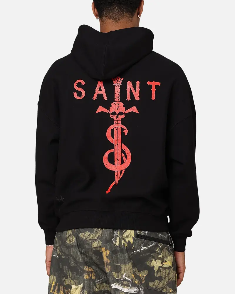 Saint Morta Daggers Premium Hoodie Black/Red 1
