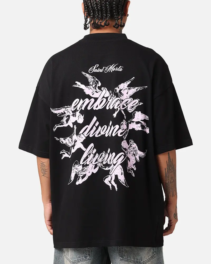 Saint Morta Divine Living T-Shirt Black 1