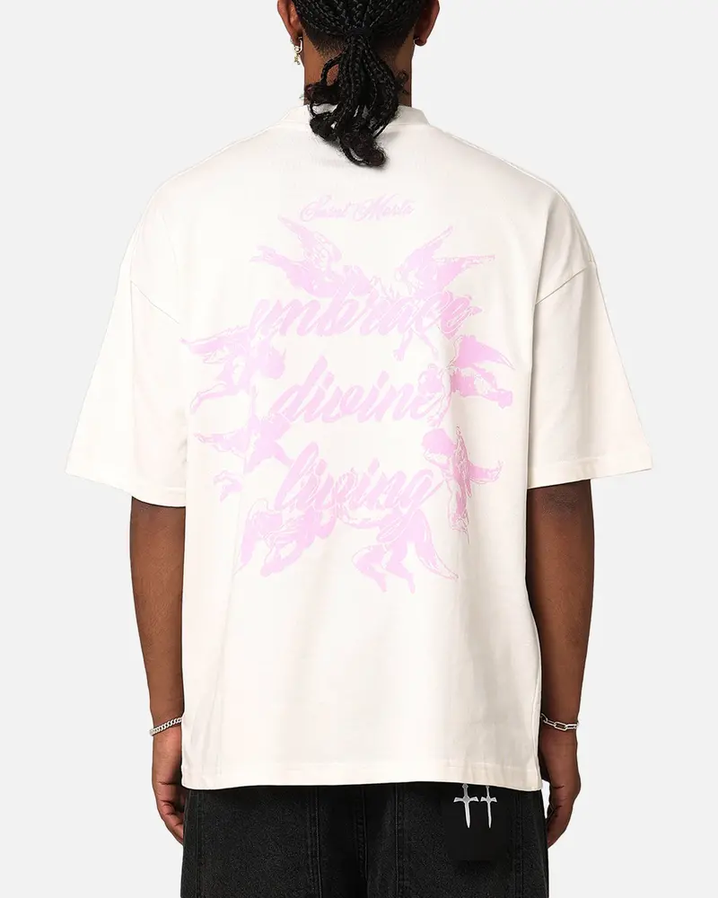 Saint Morta Divine Living T-Shirt Off White 1