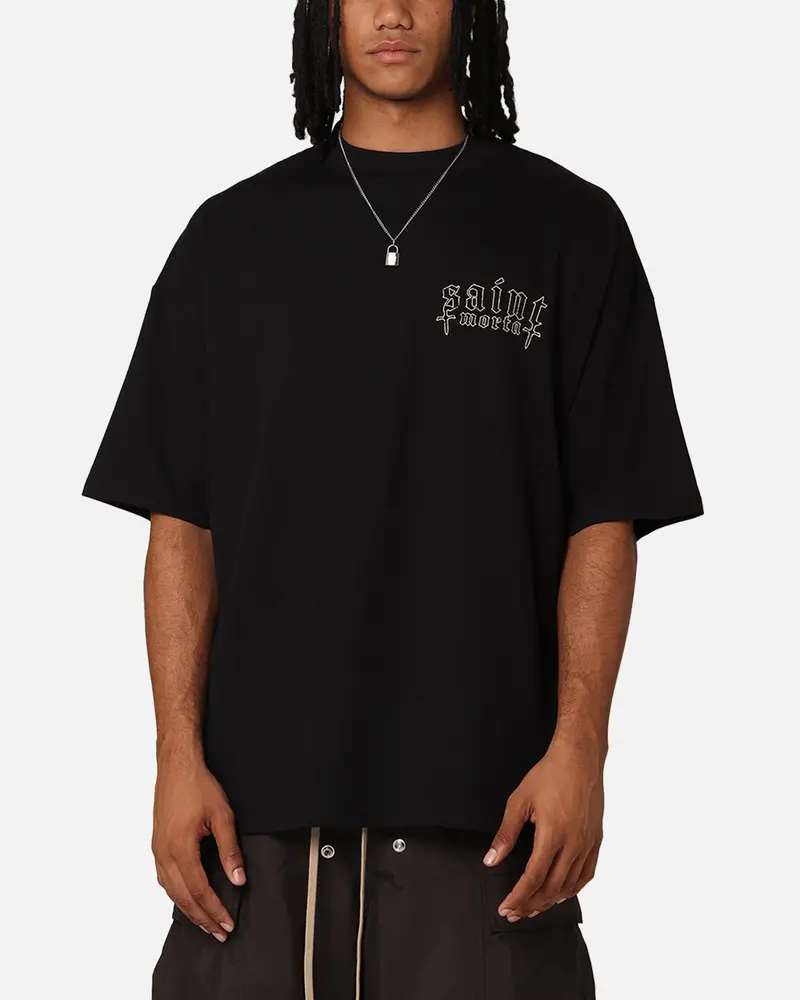 Saint Morta Divine Reverence T-Shirt Black 2
