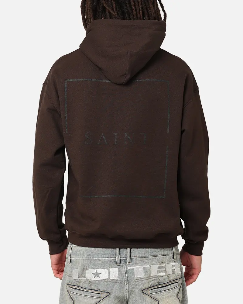 Saint Morta Division Hoodie Brown 1