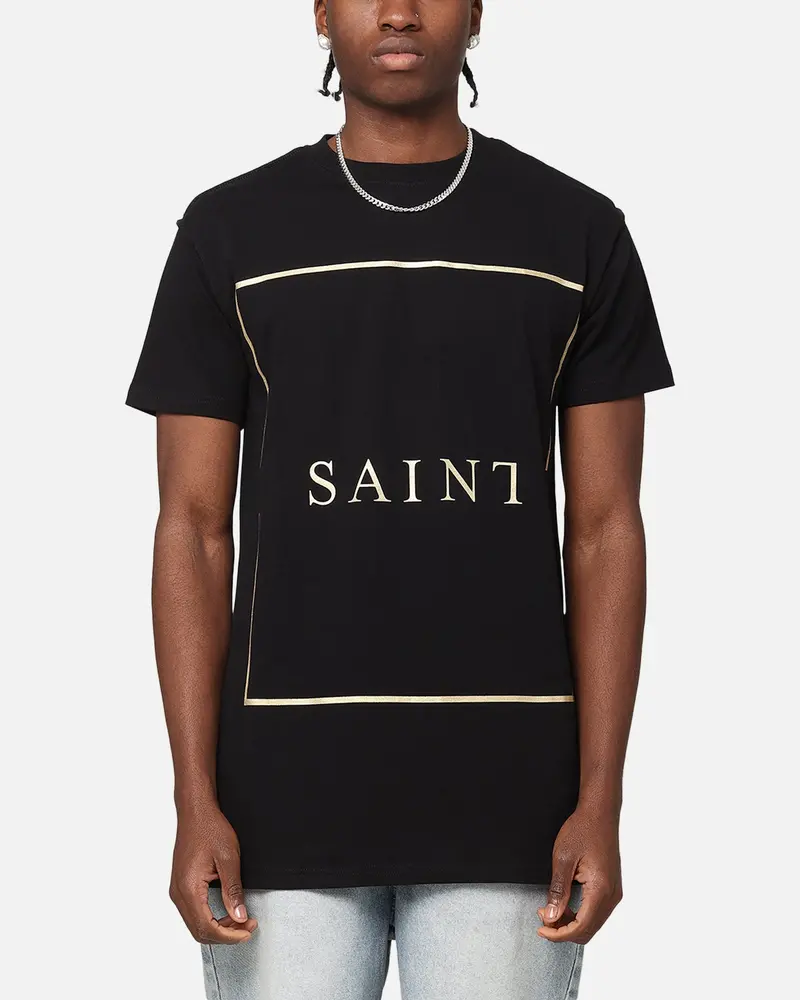 Saint Morta Division Lafayette T-Shirt Black/Gold 1
