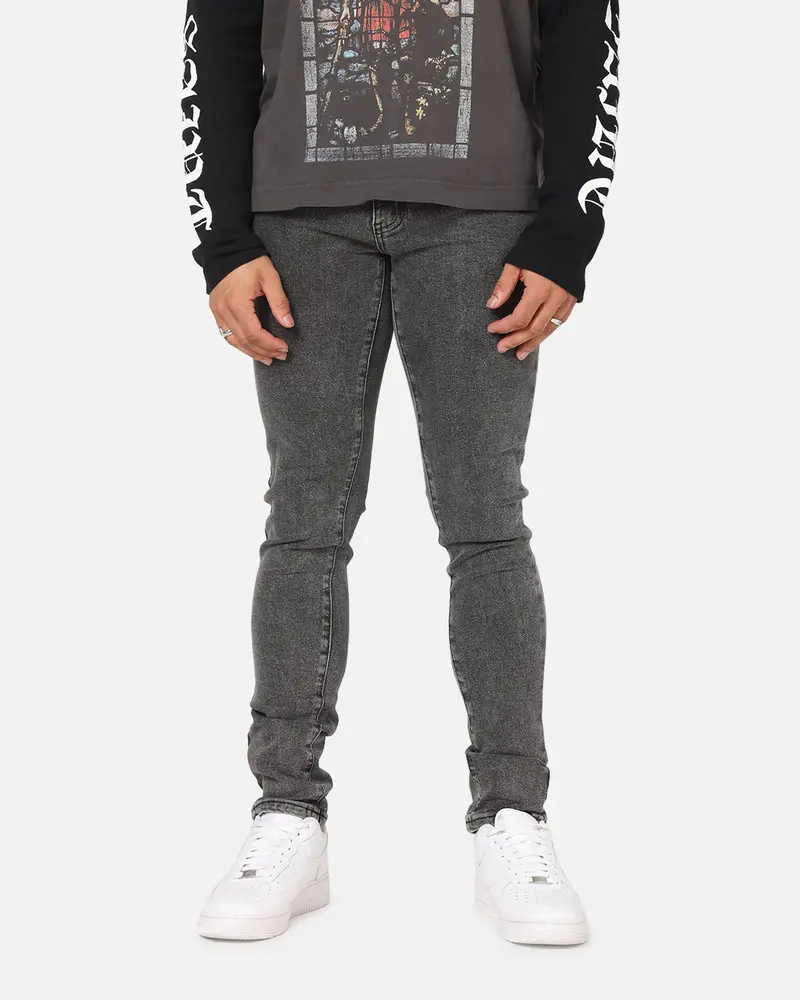 Saint Morta Dynasty Jeans Black Stonewash 1