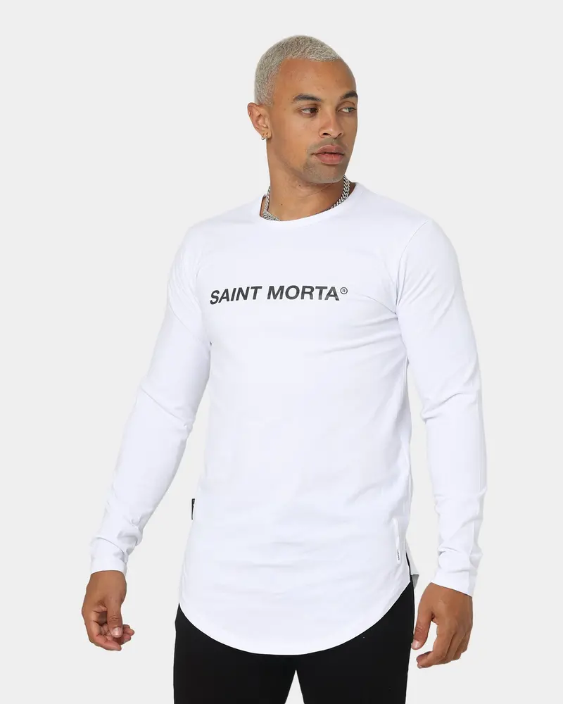 Saint Morta El Duplo 2.0 Long Sleeve T-Shirt White 1