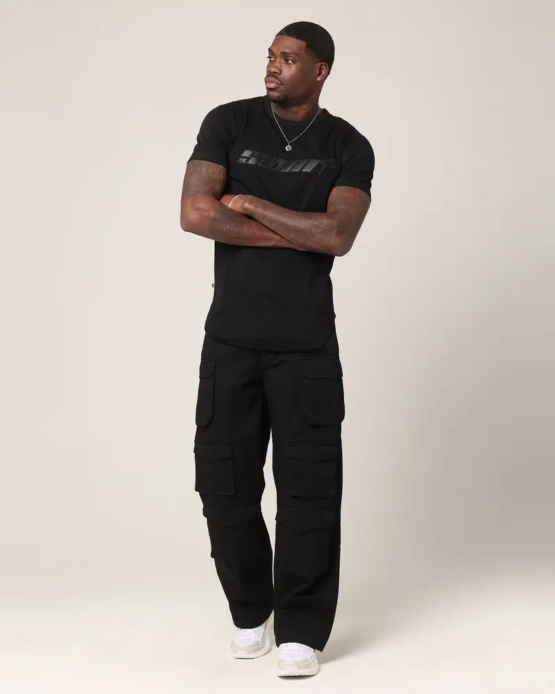 Saint Morta Faith El Duplo T-Shirt Black/Black 2