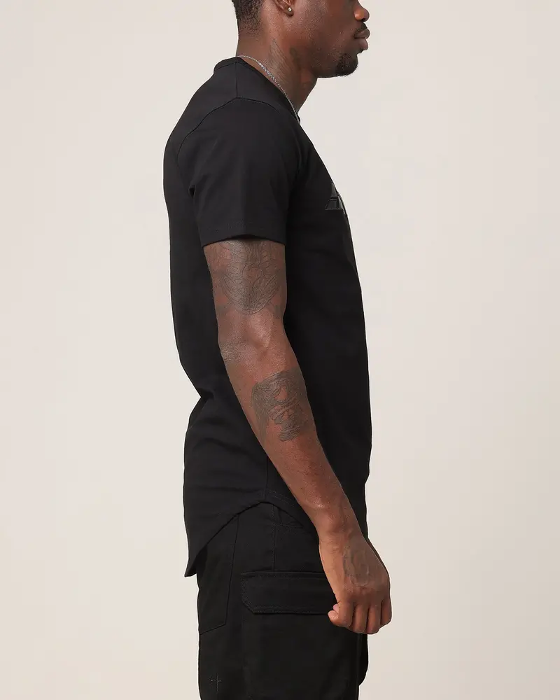Saint Morta Faith El Duplo T-Shirt Black/Black 4
