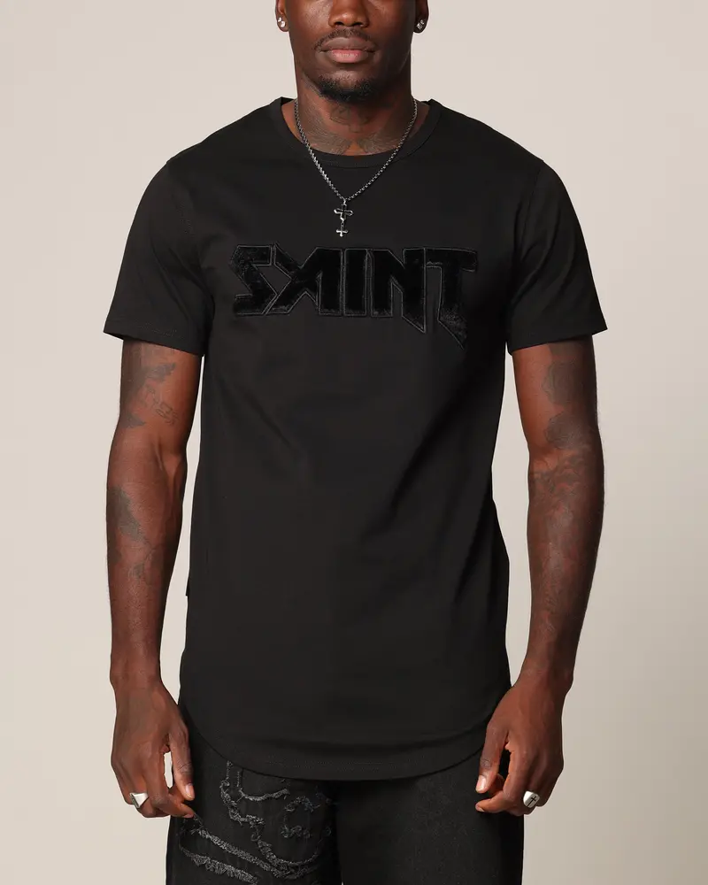 Saint Morta Fein El Duplo T-Shirt Black 1