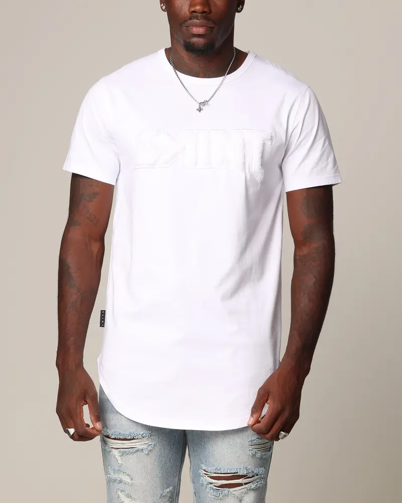 Saint Morta Fein El Duplo T-Shirt White/White 1