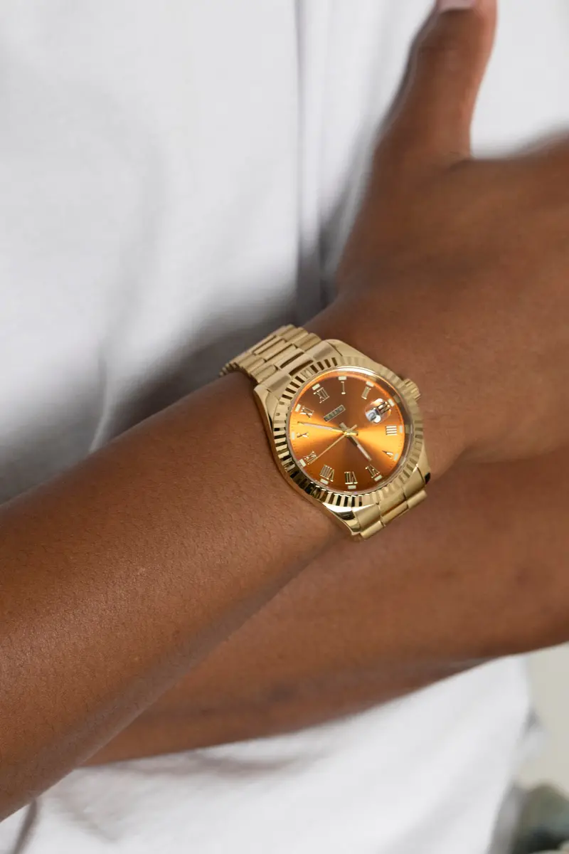 Saint Morta Felix Avila Watch Gold/Orange 1