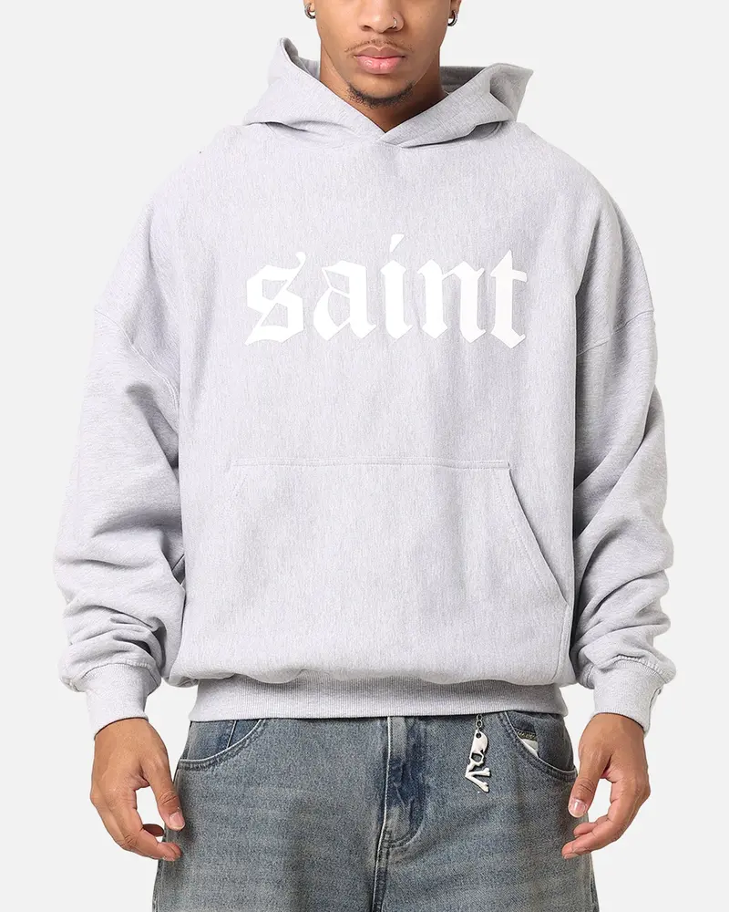 Saint Morta Gothic Premium Hoodie Light Marle 1