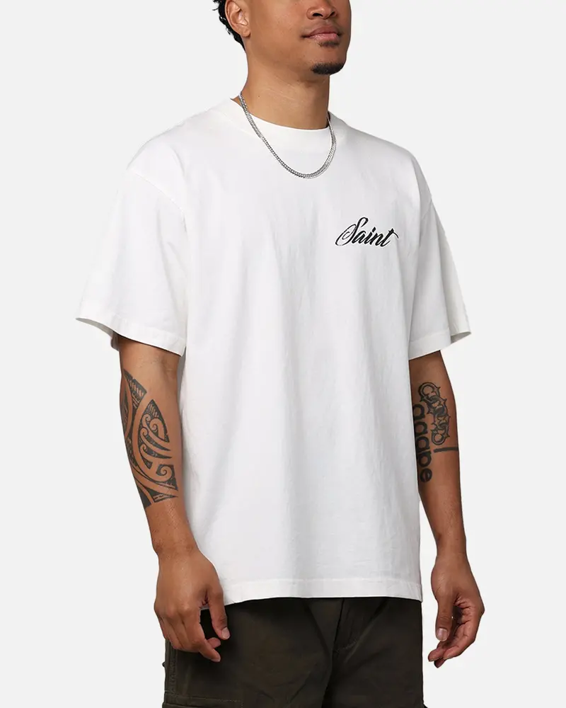 Saint Morta Guardian T-Shirt White 4