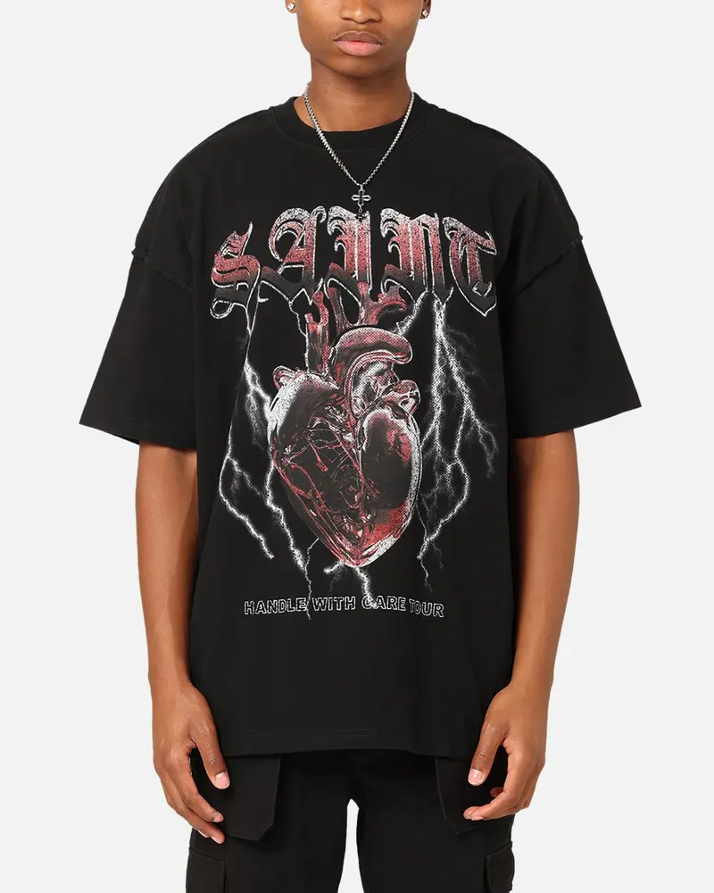 Saint Morta Handle With Care Tour T-Shirt Black 1