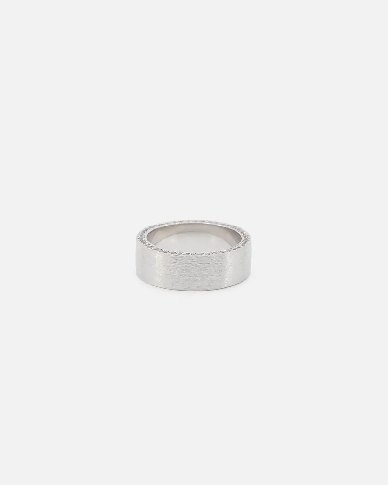 Saint Morta Iced Band Ring Iced White Gold 1