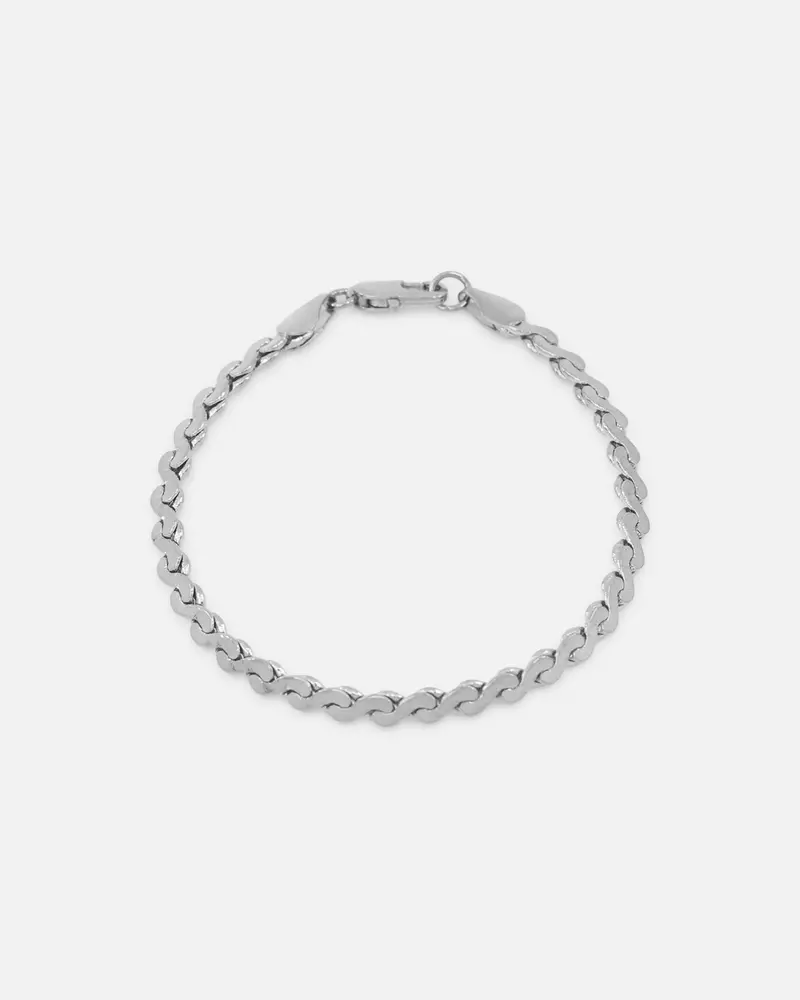 Saint Morta Infinity Bracelet White Gold 1