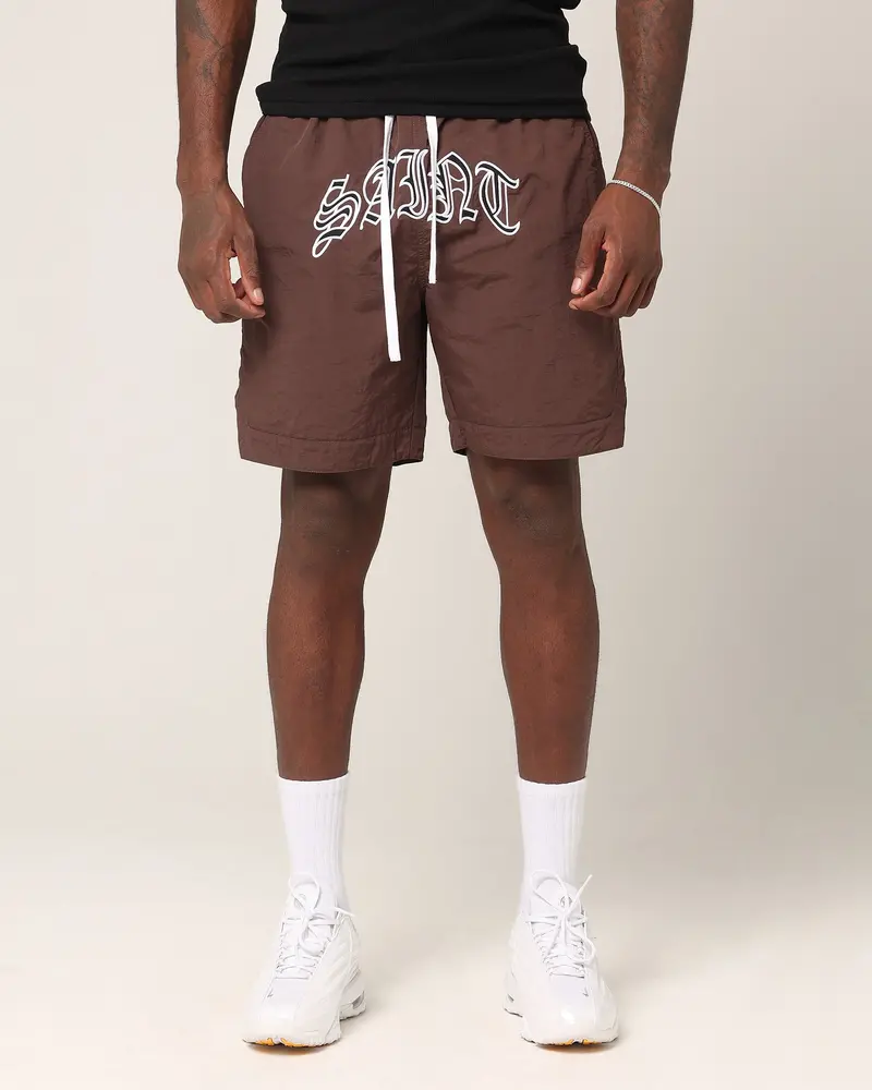 Saint Morta Lucius Shorts Chocolate 1