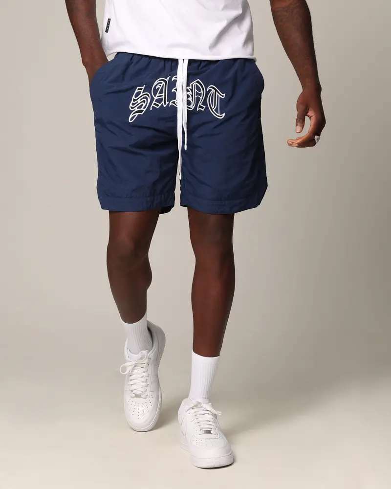 Saint Morta Lucius Shorts Petrol Blue 1