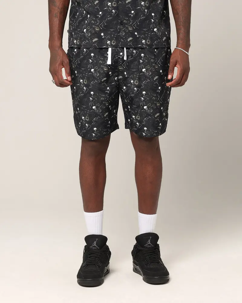 Saint Morta Netherworld Nylon Shorts Multi 1