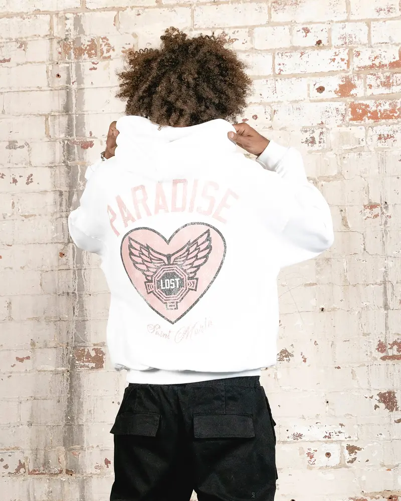 Saint Morta Paradise Lost Hoodie White 1