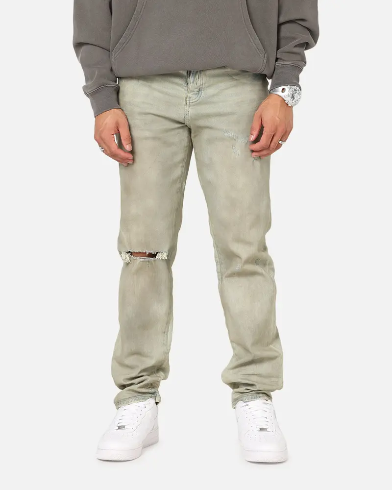 Saint Morta Psykhe Dirty Distressed Jeans Dirty Denim 1