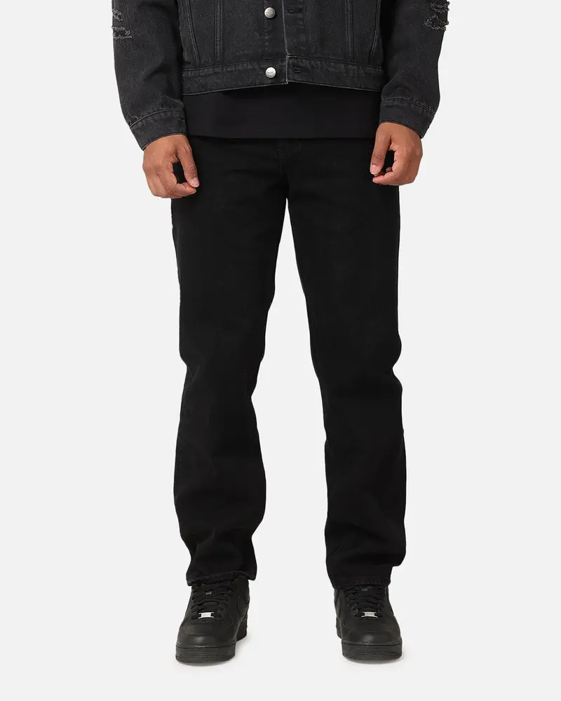 Saint Morta Psykhe Distressed Jeans Washed Black 1