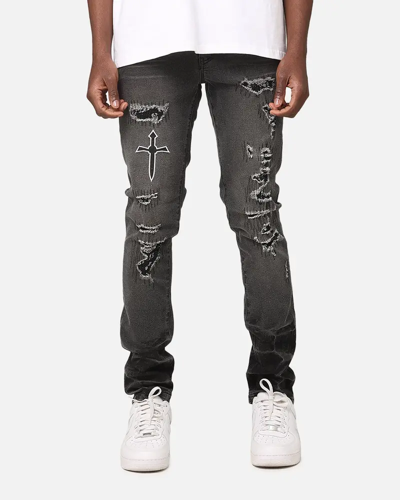 Saint Morta Rage Summum Jeans Black Shadow 1