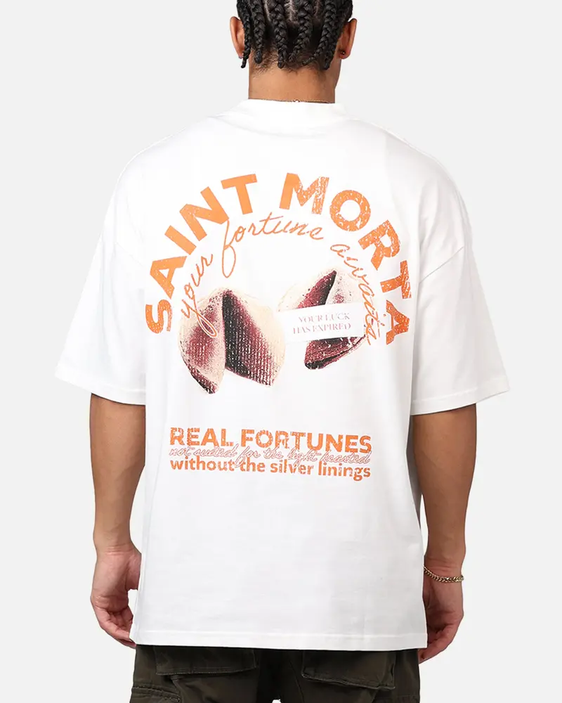 Saint Morta Real Fortunes T-Shirt Off White 1