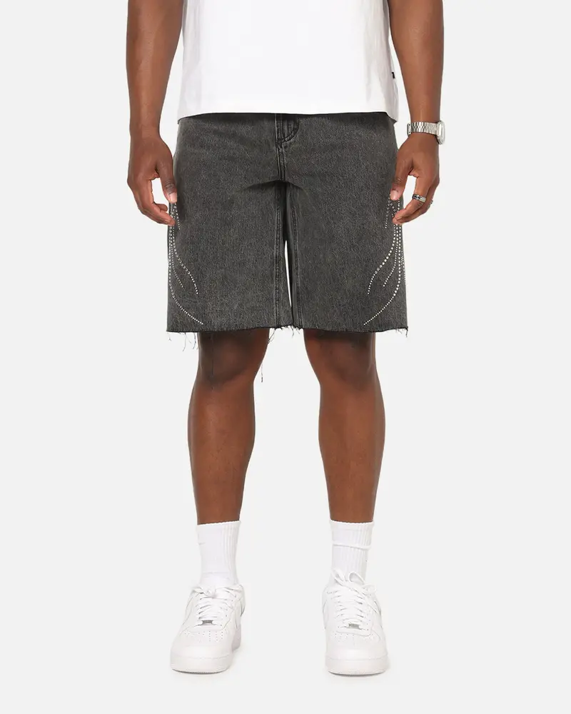 Saint Morta Sanctified Jorts Aged Grey 1