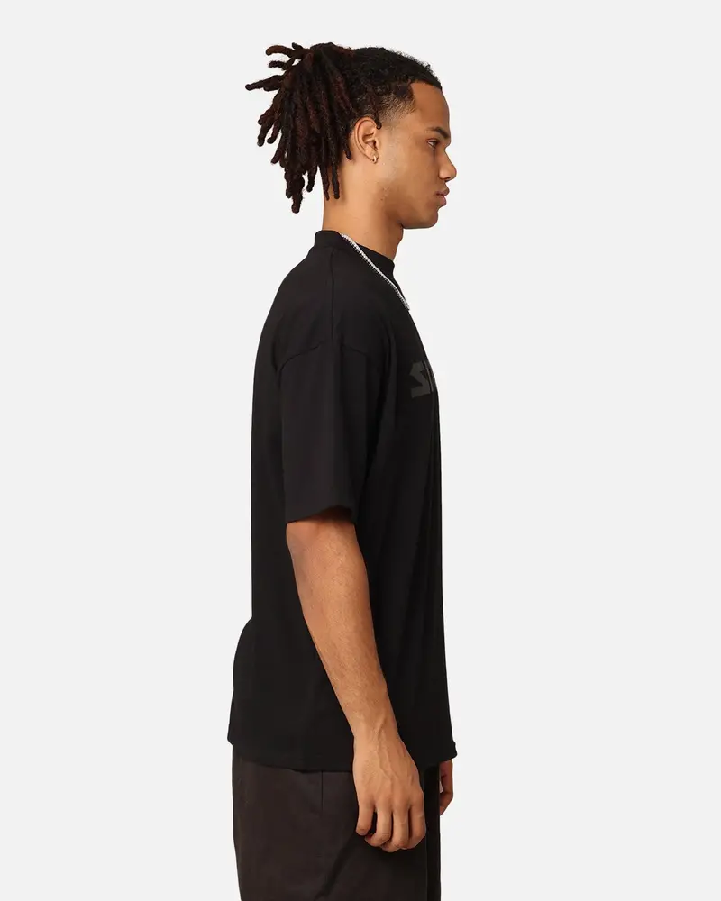 Saint Morta Scripture Mock Neck T-Shirt Black 5