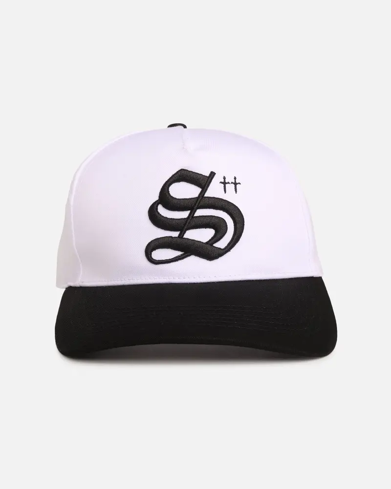 Saint Morta Shadow Mark 2-Tone Snapback White/Black 1